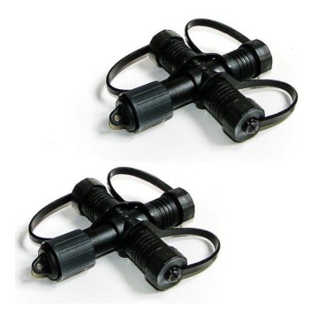 SET 2x Vanjska utičnica (1x ulaz, 3x izlaza) EASY CONNECT IP67