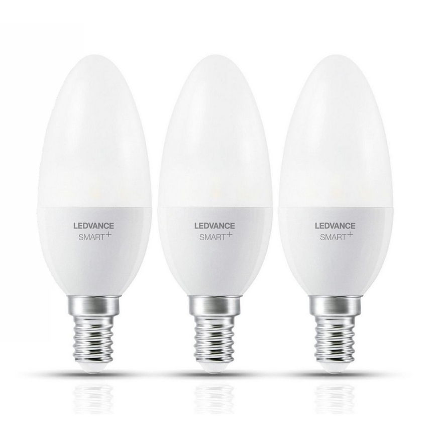 SET 3x LED Prigušiva žarulja SMART+ E14/5W/230V 2700K-6500K Wi-Fi - Ledvance