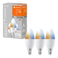 SET 3x LED Prigušiva žarulja SMART+ E14/5W/230V 2700K-6500K Wi-Fi - Ledvance