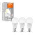 SET 3x LED Prigušiva žarulja SMART+ E27/14W/230V 2700K Wi-Fi - Ledvance