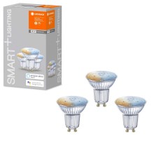 SET 3x LED Prigušiva žarulja SMART+ GU10/5W/230V 2700K-6500K Wi-Fi - Ledvance