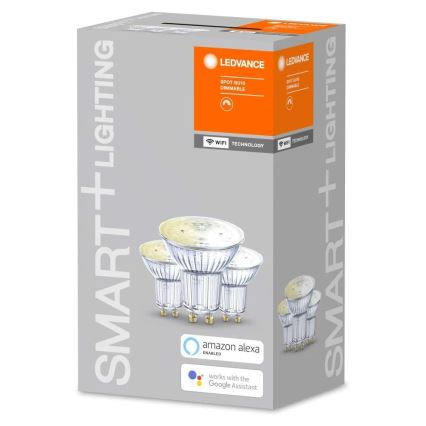 SET 3x LED Prigušiva žarulja SMART+ GU10/5W/230V 2700K Wi-Fi - Ledvance