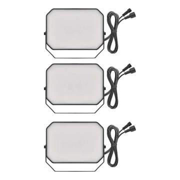 SET 3x LED RGBIC Dimmabilni vanjski reflektor GoSmart LED/14W/230V 3000-6500K IP65 Wi-Fi Tuya