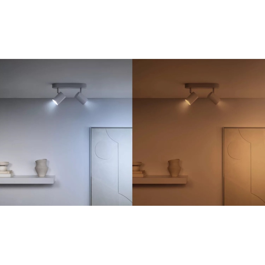 SET 3x LED RGBW Prigušiva žarulja PAR16 GU10/4,7W/230V 2200-6500K Wi-Fi - WiZ