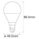SET 3x LED RGBW Prigušiva žarulja SMART+ E14/5W/230V 2700K-6500K Wi-Fi - Ledvance