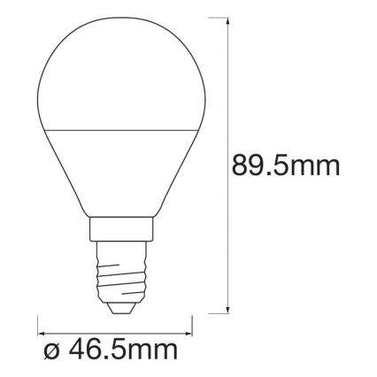 SET 3x LED RGBW Prigušiva žarulja SMART+ E14/5W/230V 2700K-6500K Wi-Fi - Ledvance