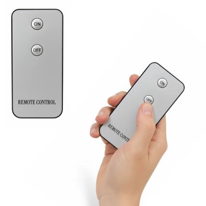 SET 3x LED svijeća BRILLO LED/3xAAA krem boje + daljinski upravljač