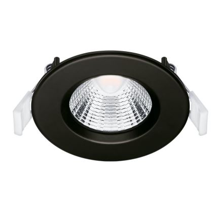 SET 3x LED Ugradbena svjetiljka za kupaonicu LED/5,5W/230V 2700K IP65 crna