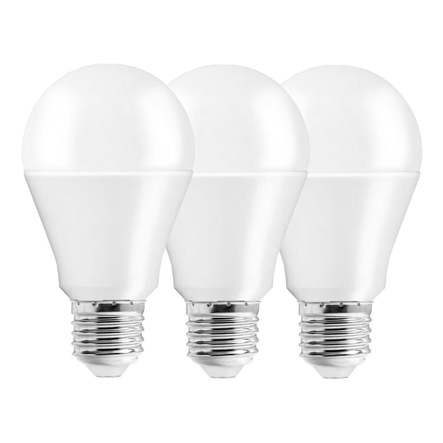 SET 3x LED Žarulja A60 E27/10W/230V 3000K