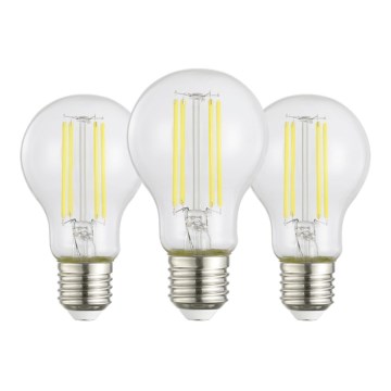 SET 3x LED Žarulja A60 E27/3,8W/230V 2700K - Eglo 110437
