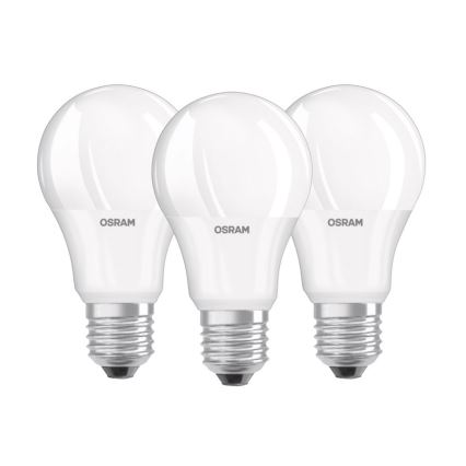 SET 3x LED Žarulja E27/10,5W/230V - Osram
