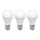SET 3x LED Žarulja ECOLINE A60 E27/10W/230V 6500K - Brilagi