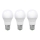 SET 3x LED Žarulja ECOLINE A60 E27/15W/230V 4000K - Brilagi