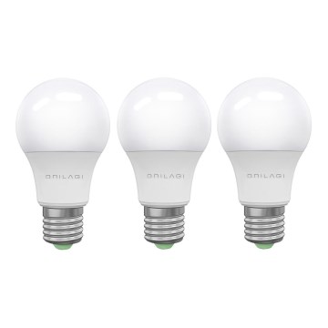 SET 3x LED Žarulja ECOLINE A60 E27/15W/230V 6500K - Brilagi