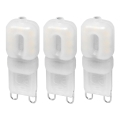 SET 3x LED Žarulja ECOLINE G9/2,5W/230V 3000K - Brilagi