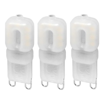 SET 3x LED Žarulja ECOLINE G9/2,5W/230V 3000K - Brilagi