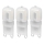 SET 3x LED Žarulja ECOLINE G9/2,5W/230V 3000K - Brilagi