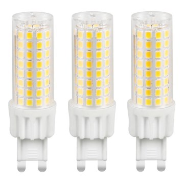 SET 3x LED Žarulja ECOLINE G9/7W/230V 3000K - Brilagi