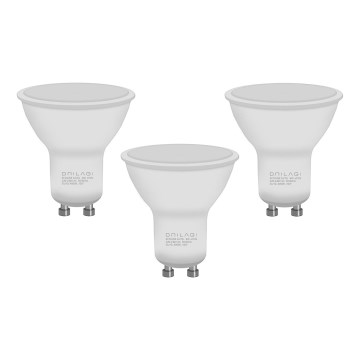 SET 3x LED Žarulja ECOLINE GU10/6W/230V 4000K - Brilagi
