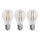 SET 3x LED Žarulja FILAMENT A60 E27/3,8W/230V 2700K Energetski razred A