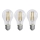 SET 3x LED Žarulja FILAMENT A60 E27/3,8W/230V 4000K Energetski razred A