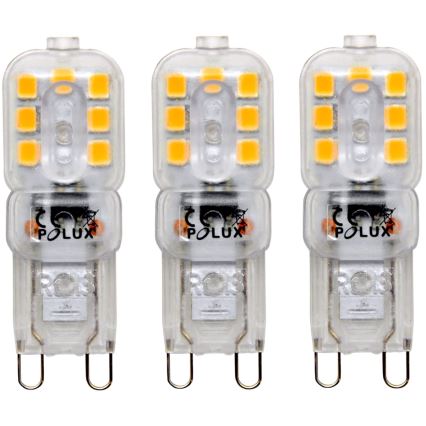 SET 3x LED žarulja G9/2,5W/230V 3000K