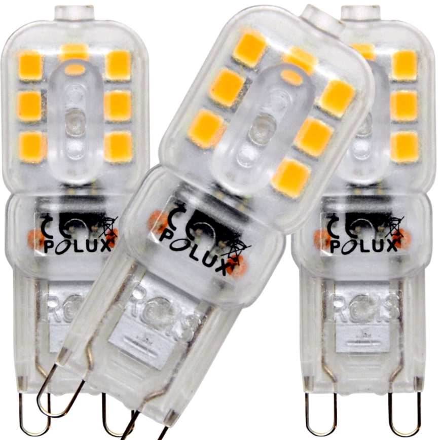 SET 3x LED žarulja G9/2,5W/230V 3000K
