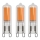 SET 3x LED Žarulja G9/2W/230V 3000K - Eglo 10614