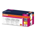 SET 3x LED Žarulja PAR16 GU10/2,8W/230V 2700K 120° - Osram