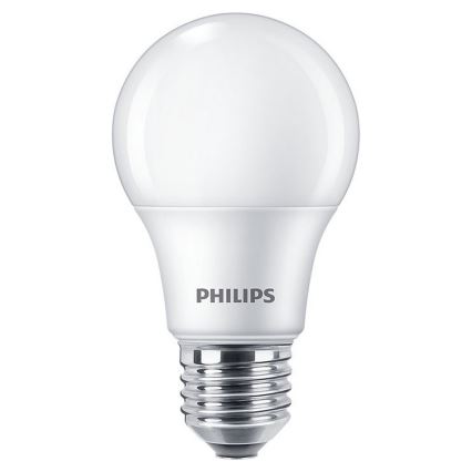 SET 3x LED Žarulja Philips A60 E27/8W/230V 4000K