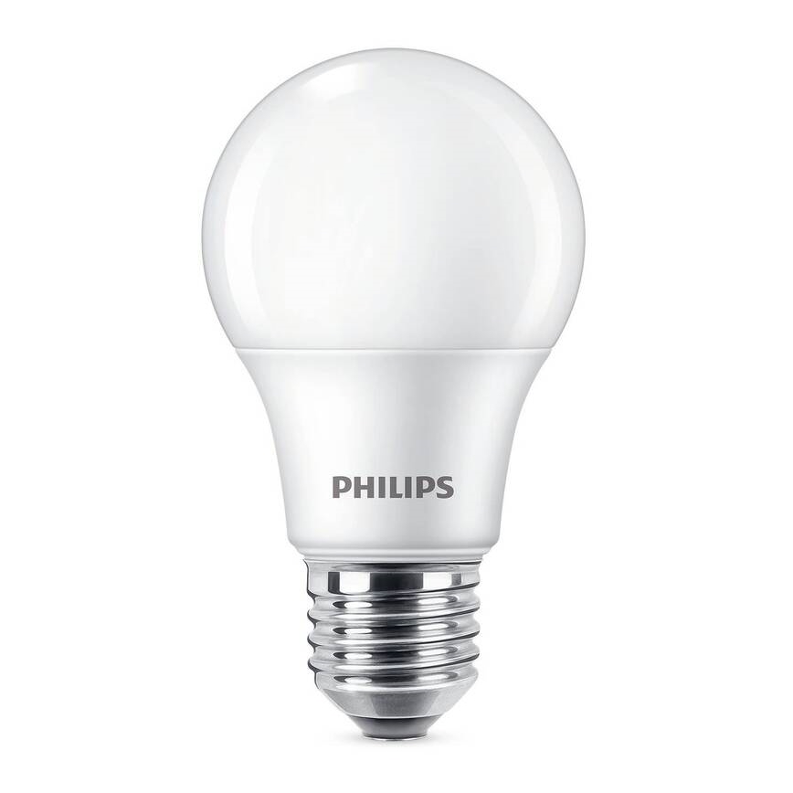SET 3x LED Žarulja Philips A60 E27/8W/230V 6500K