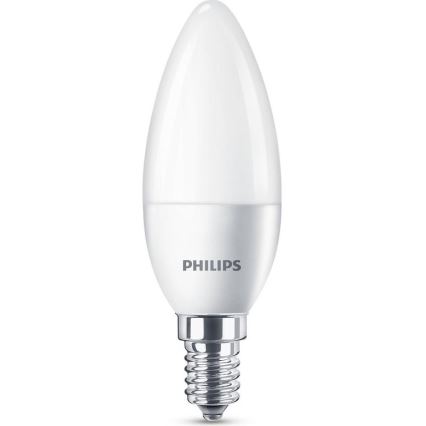 SET 3x LED Žarulja Philips B35 E14/5,5W/230V 2700K