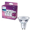 SET 3x LED Žarulja Philips PAR16 GU10/3,5W/230V 4000K