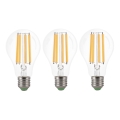 SET 3x LED Žarulja VINTAGE A60 E27/9W/230V 3000K - Brilagi