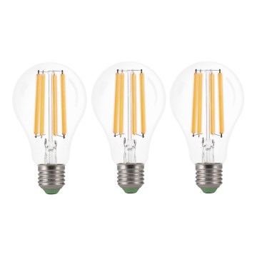 SET 3x LED Žarulja VINTAGE A60 E27/9W/230V 3000K - Brilagi