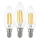 SET 3x LED Žarulja VINTAGE C35 E14/7W/230V 2700K - Eglo 110304