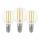 SET 3x LED Žarulja VINTAGE P45 E14/7W/230V 2700K - Eglo 110303