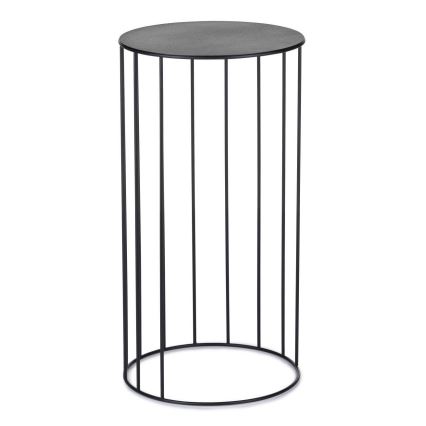 SET 3x Stalak za cvijeće LOFT crna