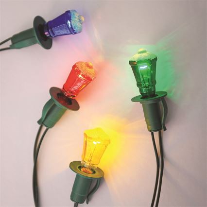 SET 3 x Zamjenska žarulja LANTERN E10/20V/0,1A u boji, Proizvedeno u Češkoj