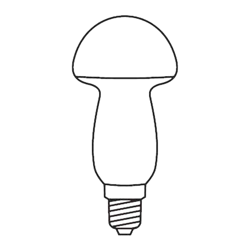 SET 3 x Zamjenska žarulja MUSHROOM E10/20V/0,1A crvena, Proizvedeno u Češkoj