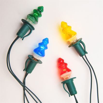 SET 3 x Zamjenska žarulja TREE E10/20V/0,1A u boji, Proizvedeno u Češkoj