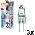 Set 3x žarulja za pećnicu HALOSTAR G4/10W/12V 2700K - Osram