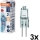 Set 3x žarulja za pećnicu HALOSTAR G4/10W/12V 2700K - Osram