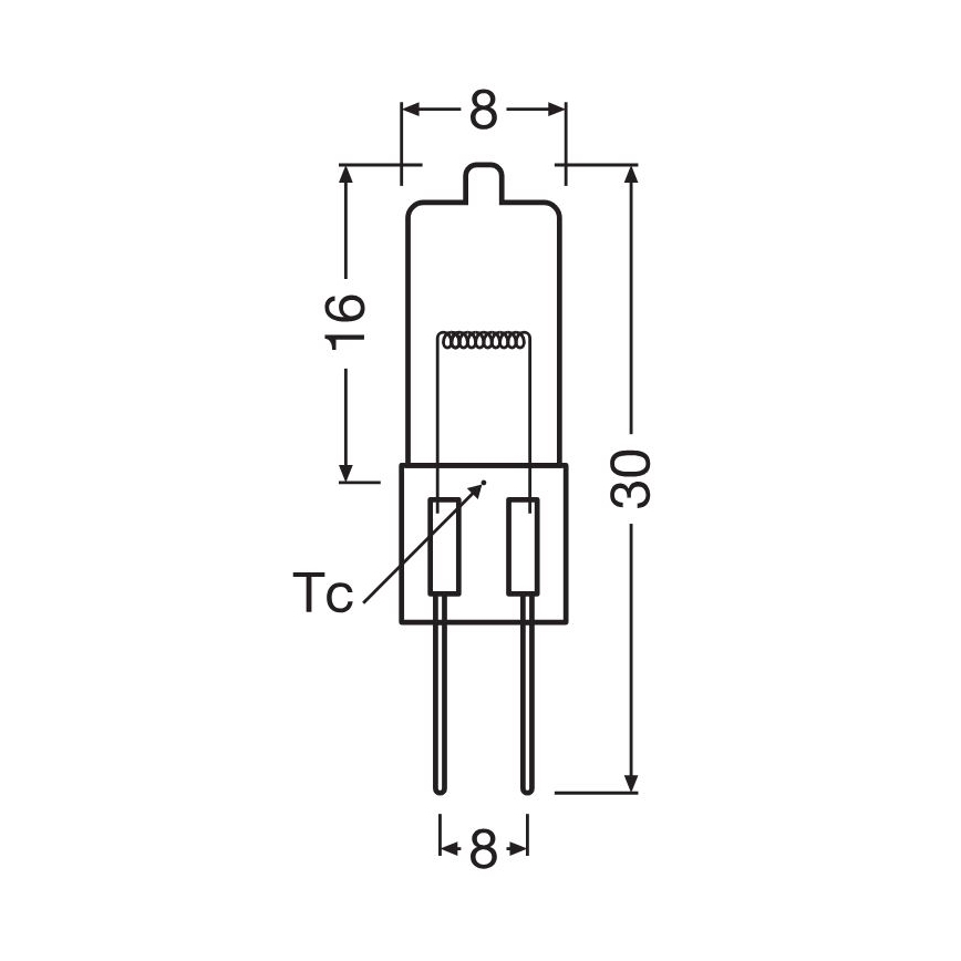 Set 3x žarulja za pećnicu HALOSTAR G4/10W/12V 2700K - Osram