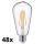 SET 48x LED Žarulja VINTAGE ST64 E27/7W/230V 2700K