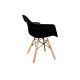 SET 4x Blagovaonska stolica NEREA 81x61 cm crna/bukva