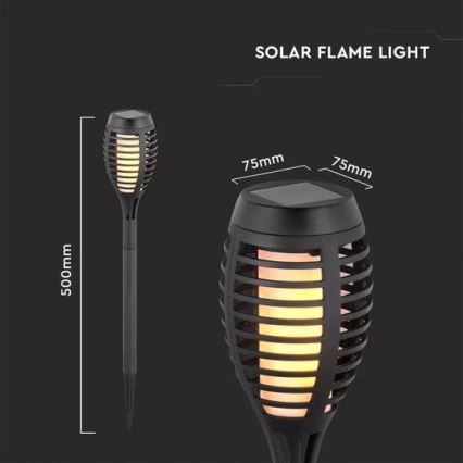 SET 4x LED solarna lampa 4xLED/3,6V 1xAAA IP44 100 mAh