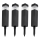 SET 4x LED Solarna lampa LED/0,06W/1,2V 1xAAA 6000K IP44 100 mAh