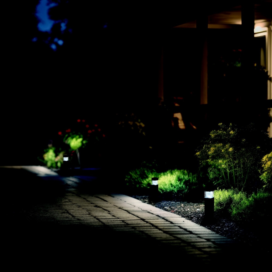 SET 4x LED Solarna lampa LED/0,06W/1,2V 1xAAA 6000K IP44 100 mAh