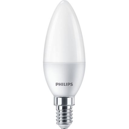 SET 4x LED Žarulja Philips B35 E14/5W/230V 2700K